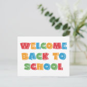 ようこそ新学期 ポストカード (スタンド正面)