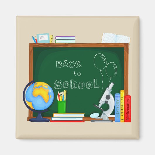 ようこそ新学期 マグネット (正面)