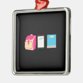 ようこそ新学期 メタルオーナメント (左)