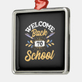 ようこそ新学期 メタルオーナメント (左)