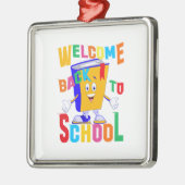 ようこそ新学期 メタルオーナメント (左)