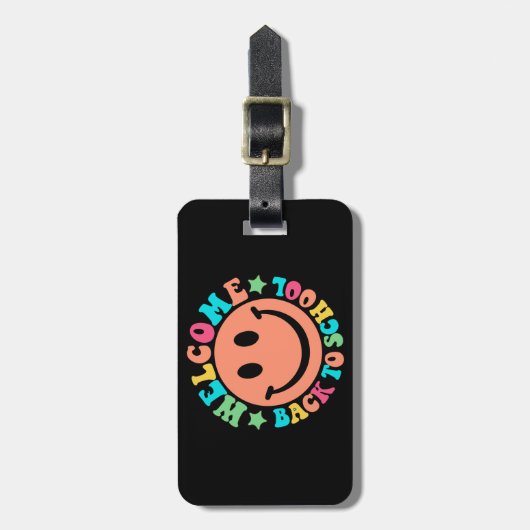 ようこそ新学期 ラゲッジタグ (正面縦)