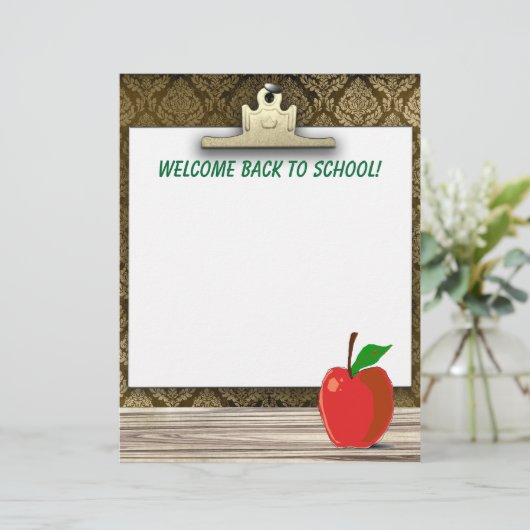 ようこそ新学期!便箋 (スタンド正面)