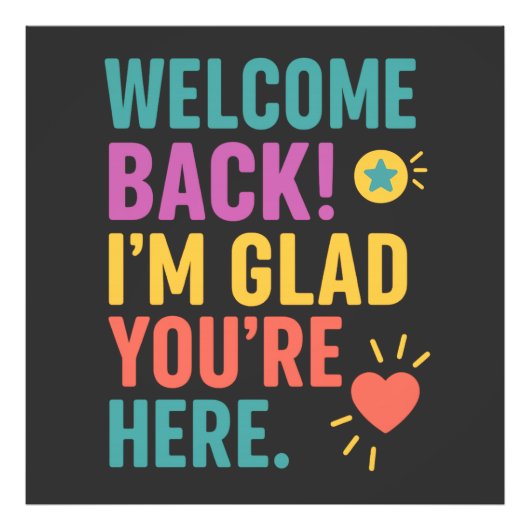 ようこそ新学期、先生感謝ギフト フォトプリント            (正面)