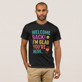 ようこそ新学期、先生感謝ギフト Tシャツ