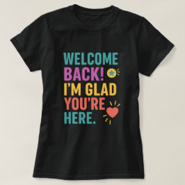 ようこそ新学期、先生感謝ギフト Tシャツ