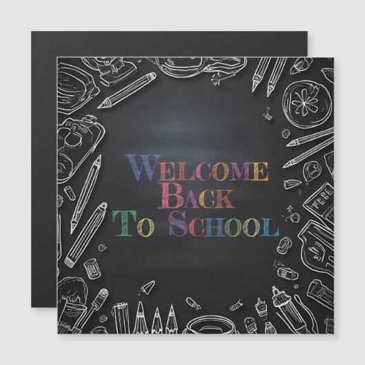 ようこそ新学期 – 新学年 (正面/裏面)