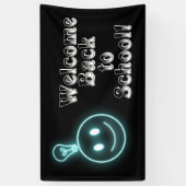 ようこそ新学期 横断幕 (縦)