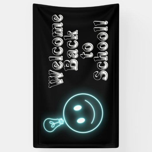 ようこそ新学期 横断幕 (縦)