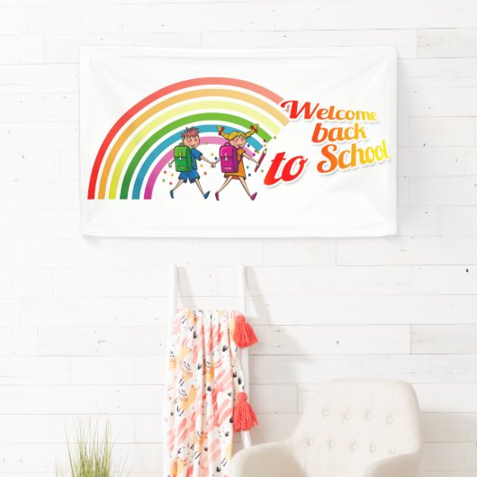 ようこそ新学期 横断幕 (インサイチュ)