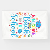 ようこそ新学期 横断幕 (横)