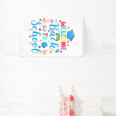 ようこそ新学期 横断幕 (インサイチュ)