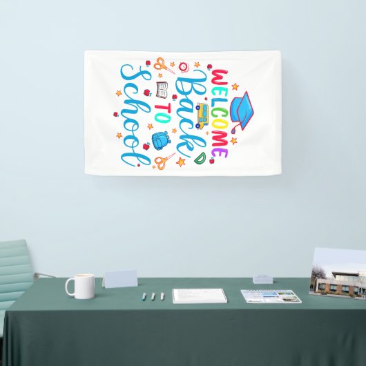 ようこそ新学期 横断幕 (トレードショー)