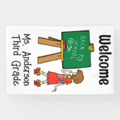 ようこそ新学期 横断幕 (横)