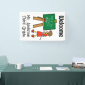 ようこそ新学期 横断幕 (トレードショー)