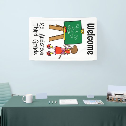 ようこそ新学期 横断幕 (トレードショー)