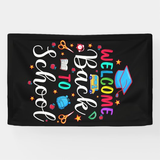 ようこそ新学期 横断幕 (横)