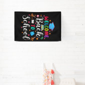 ようこそ新学期 横断幕 (インサイチュ)