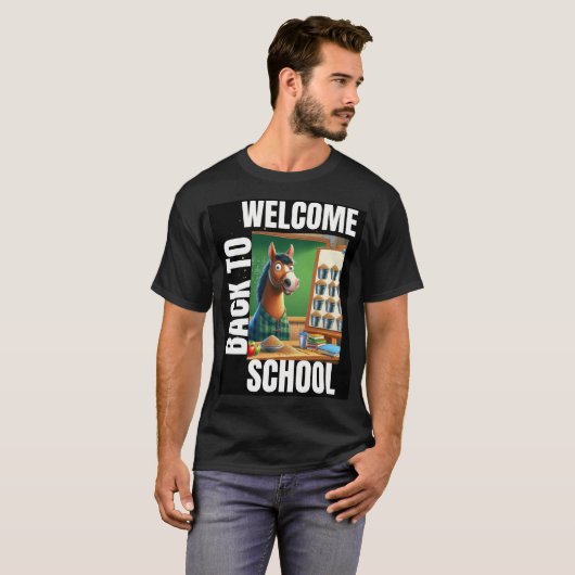 ようこそ新学期 Tシャツ (正面フル)