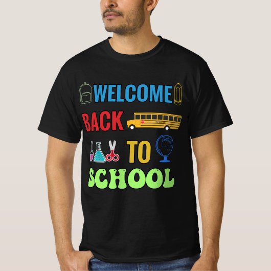 ようこそ新学期 Tシャツ (正面)