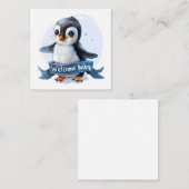 ようこそ新生児カード ノートカード (正面/裏面)