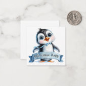 ようこそ新生児カード ノートカード (正面/裏面インサイチュ)