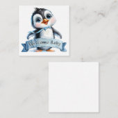 ようこそ新生児カード ノートカード (正面/裏面)