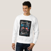 ようこそ日本へ東京へ スウェットシャツ (正面フル)