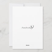 ようこそ春グリーティングカード シーズンカード (裏面)