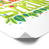 ようこそ春サイン、こんにちは春サイン、 ポスター (角)