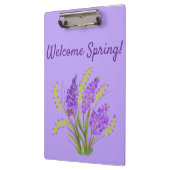 ようこそ春! クリップボード (左)