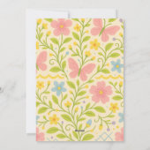 ようこそ春 シーズンカード (裏面)