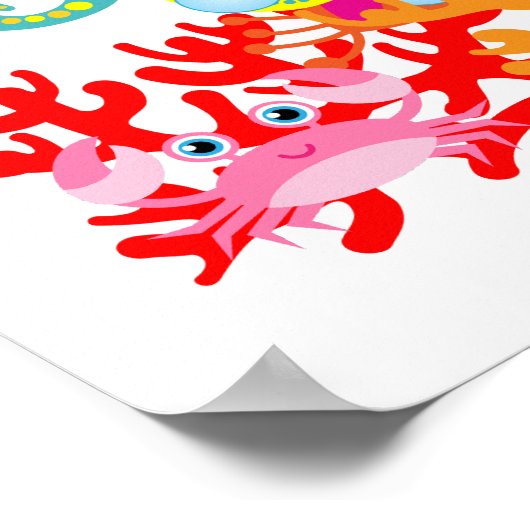 ようこそ海 ポスター (角)