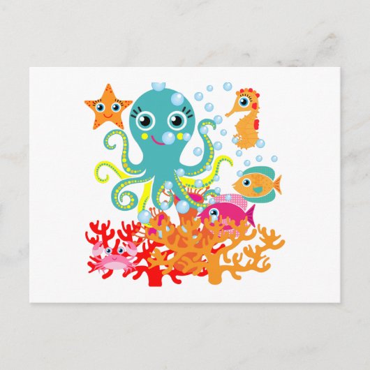 ようこそ海 ポストカード (正面)