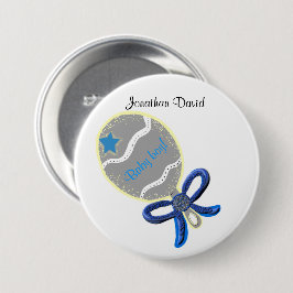 ようこそ男の赤ちゃんボタン 缶バッジ