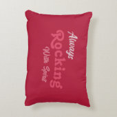 ようこそ私たちのポーチ/いつもの/バレンタイン/ アクセントクッション (裏面(縦))