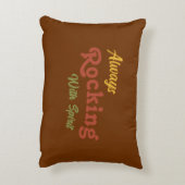 ようこそ私たちのポーチ/いつもの/感謝祭/ アクセントクッション (裏面(縦))