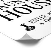 ようこそ私たちの家幽霊のよく出るへ ポスター (角)