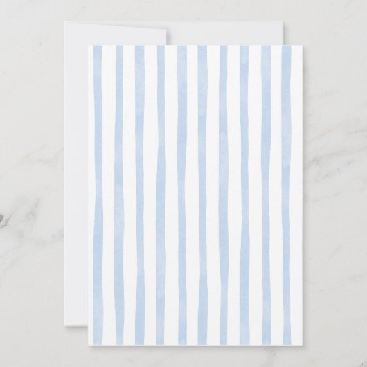 ようこそ私たちの小さなガチョウ 招待状 (裏面)