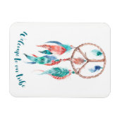 ようこそ私たちの部族ドリーム捕手トライバルシック マグネット (横)