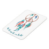 ようこそ私たちの部族ドリーム捕手トライバルシック マグネット (左側)