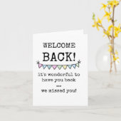 ようこそ私たち恋しく思のカード カード (黄色い花)