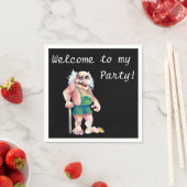 ようこそ私のパーティー – スカンジナビアの鬼 スタンダードカクテルナプキン (インサイチュ)