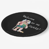 ようこそ私のパーティー – スカンジナビアの鬼 ペーパープレート (アングル)