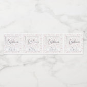 ようこそ私のブライダルシャワー ペットボトルラベル (シングルラベル)