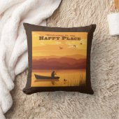 ようこそ私の幸せな場所へ クッション (ブランケット)