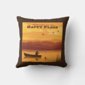 ようこそ私の幸せな場所へ クッション (裏面)