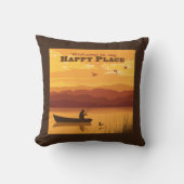 ようこそ私の幸せな場所へ クッション (正面)