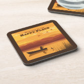 ようこそ私の幸せな場所へ コースター (左側)