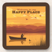 ようこそ私の幸せな場所へ コースター (正面)